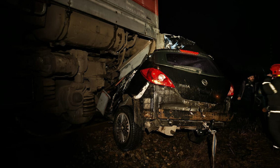ГРУЗОВОЙ ПОЕЗД ВЛЕТЕЛ В ИНОМАРКУ